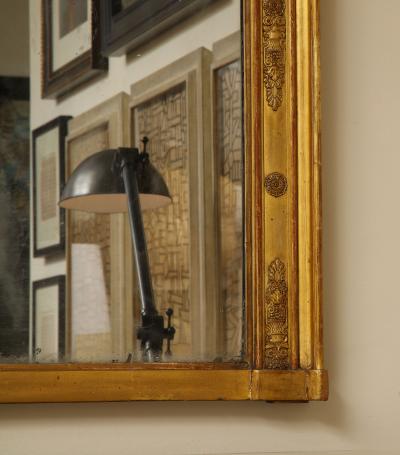 French Mercury Glass Wall Mirror