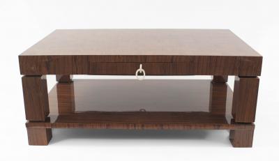 French Mid Century 1950s Rosewood Coffee Table