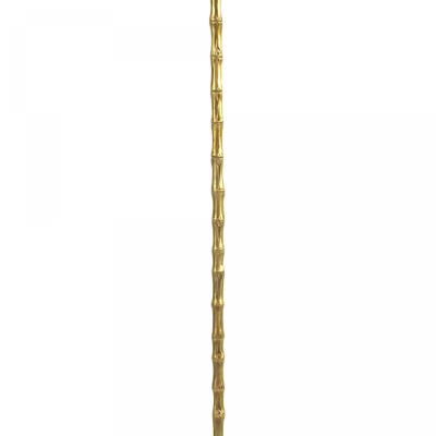 French Mid Century Bagues Style Faux Bamboo Floor Lamp