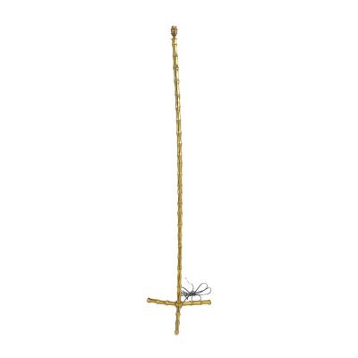 French Mid Century Bagues Style Faux Bamboo Floor Lamp