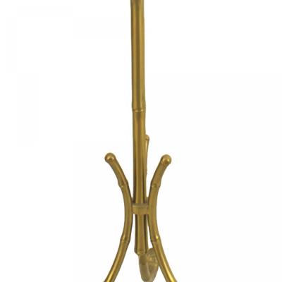 French Mid Century Bagues Style Faux Bamboo Floor Lamp