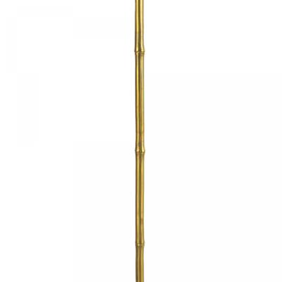 French Mid Century Bagues Style Faux Bamboo Floor Lamp