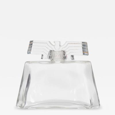 French Mid Century Ciro Glass Perfume Bottle
