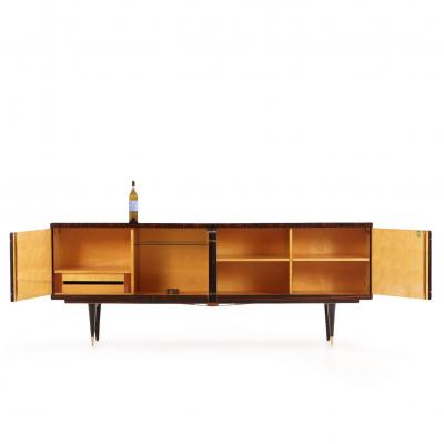 French Mid Century Macassar and Ebony Sideboard C 1955 