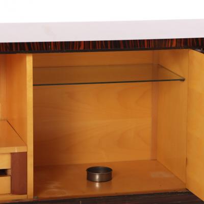 French Mid Century Macassar and Ebony Sideboard C 1955 