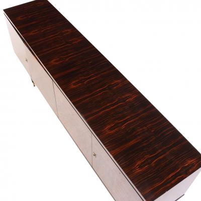 French Mid Century Macassar and Ebony Sideboard C 1955 