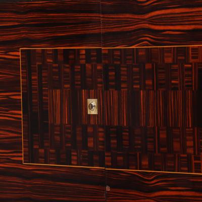 French Mid Century Macassar and Ebony Sideboard C 1955 