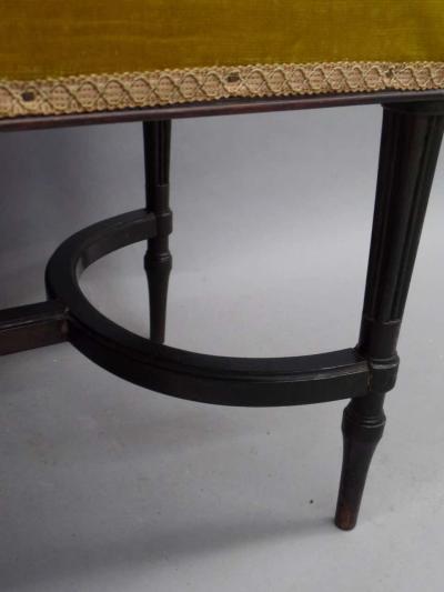 French Mid Century Modern Neoclassical Louis XVI Piano Bench