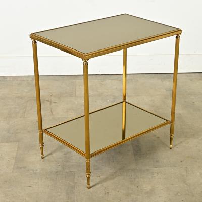 French Midcentury Modern Tiered Table Shelf