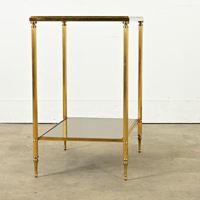 French Midcentury Modern Tiered Table Shelf