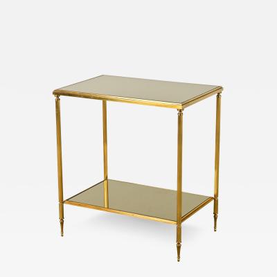 French Midcentury Modern Tiered Table Shelf