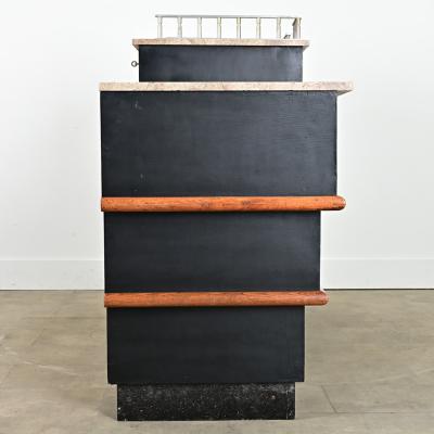 French Midcentury Tiered Bar Counter