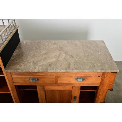 French Midcentury Tiered Bar Counter