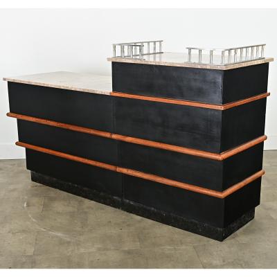 French Midcentury Tiered Bar Counter