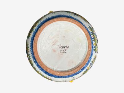 French Modern Majolica Jardinieres Ceramic France 1870s