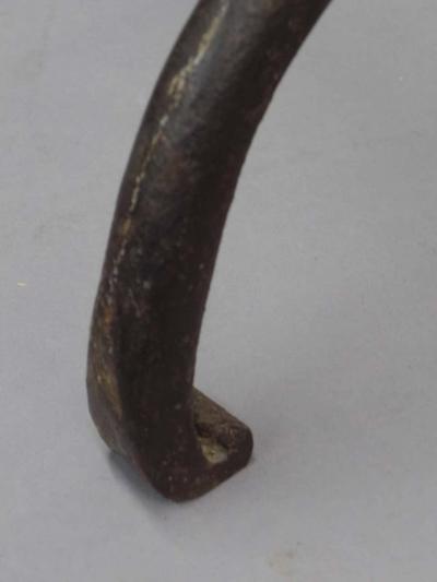 French Modern Neoclassical Hand Wrought Iron Table Base