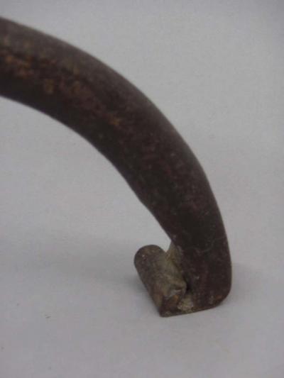French Modern Neoclassical Hand Wrought Iron Table Base