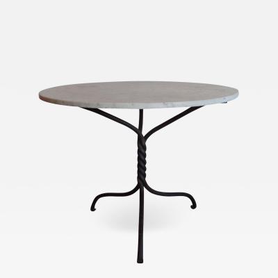 French Modern Neoclassical Hand Wrought Iron Table Base