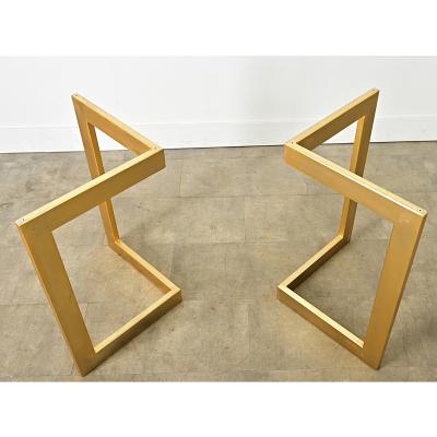 French Modern Oval Marble Dining Table