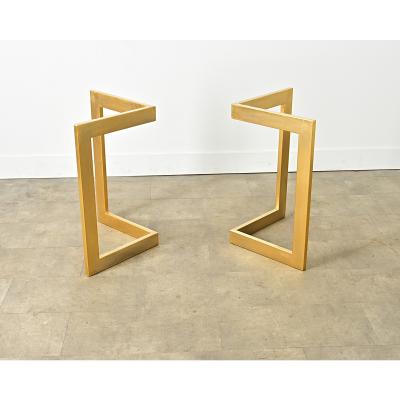 French Modern Oval Marble Dining Table