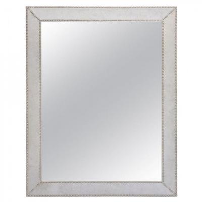 French Modern Pony and Nickel Mirror