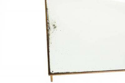 French Moderne Gilded Iron Set of Three Nesting Tables ca 1950s