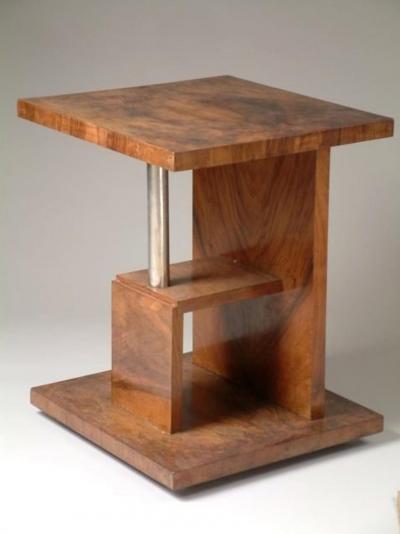 French Modernist Side Table