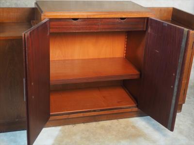 French Modernist rosewood cabinet