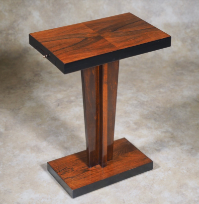 French Modernist rosewood table