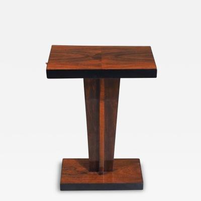 French Modernist rosewood table