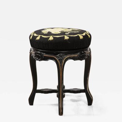 French Napoleon III Piano Stool