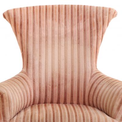 French Napoleon III Walnut Armchair C 1870 