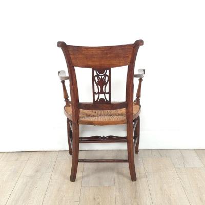French Neoclassical Armchair circa early 19th century
