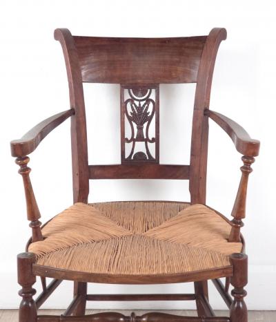 French Neoclassical Armchair circa early 19th century