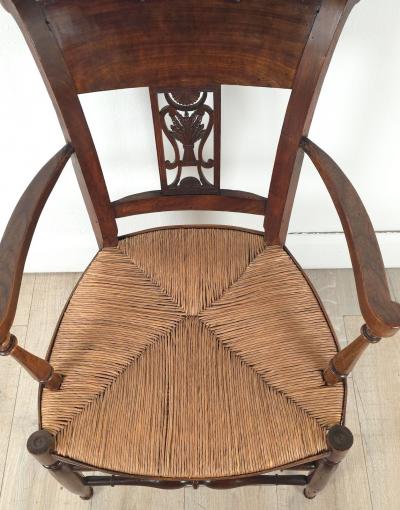 French Neoclassical Armchair circa early 19th century