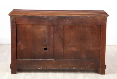 French Neoclassical Walnut Commode France circa 1790