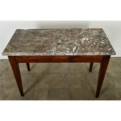 French Oak Console or Patisserie Table