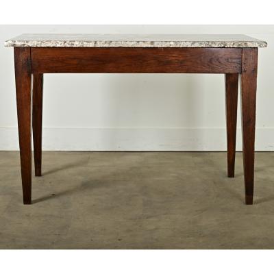 French Oak Console or Patisserie Table