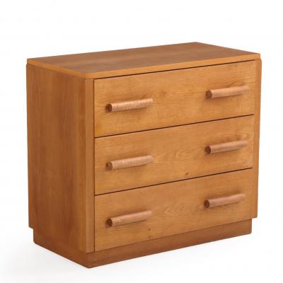 French Oak Dresser Commode C 1945