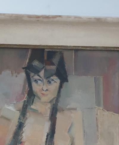 French Oil on canvas by Roger Pierre