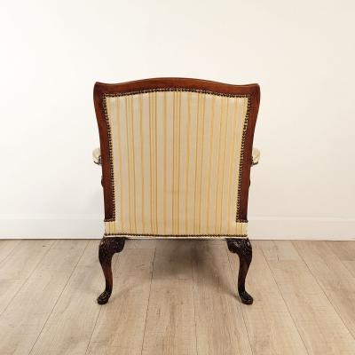 French Open Armchair in the Louis XIV Style 19th Century