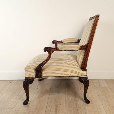 French Open Armchair in the Louis XIV Style 19th Century