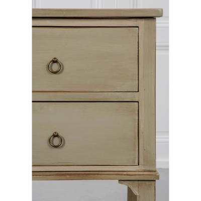 French Painted Two Drawer Chest