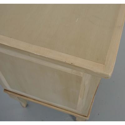 French Painted Two Drawer Chest