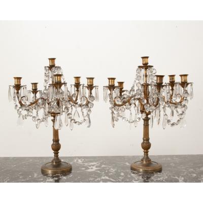 French Pair of Louis XVI Style Girandoles