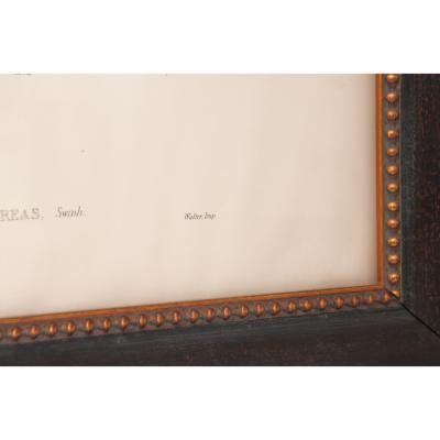 French Pair of Reproduction Framed Lithographs