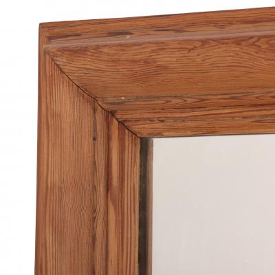 French Pine Mirror Frame 19th C 