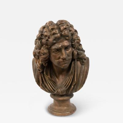 French Plaster Corneilla Van Cleve Bust