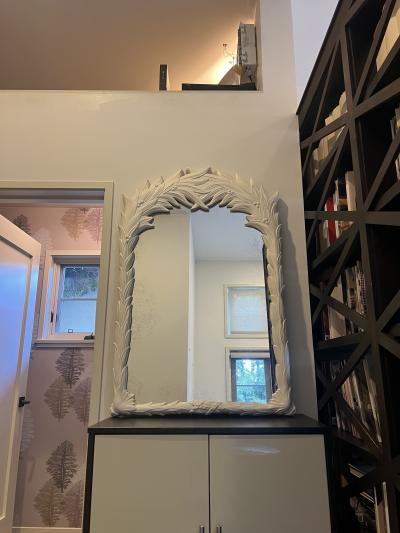 French Plaster of Paris Mirror