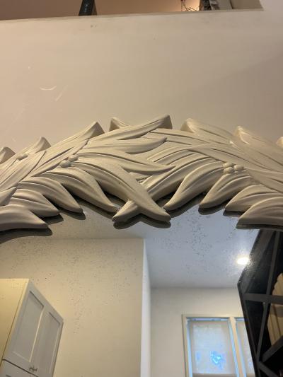 French Plaster of Paris Mirror